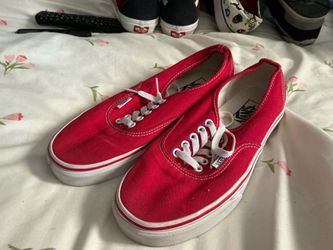 Red Vans Men’s
