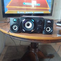 LED Gaming Speaker With Subwoofer 