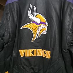 NFL VIKINGS LEATHER JACKETS 