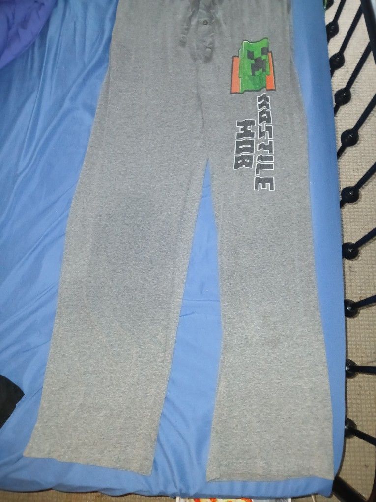 Men's Minecraft Pj Pants