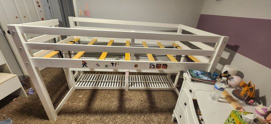 Better Homes and Garden White Loft Bed