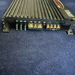  (Available@ Firm Price)Mtx Rt2400x 2ch bridgeable amplifier heavy amp  very loud and clear ( Bass or speakers can be played )