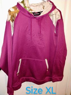 Pink Hunting Hoodies & Sweatshirts Size XL