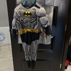 Toddler Batman Costume With Cape