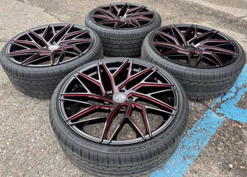 22” New Takeoffs Chevrolet Chevy Camaro Malibu Wheels Rims Tires Pontiac G8 SS Impala 750 BMW 550 Set