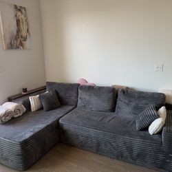 Gray  Couch 