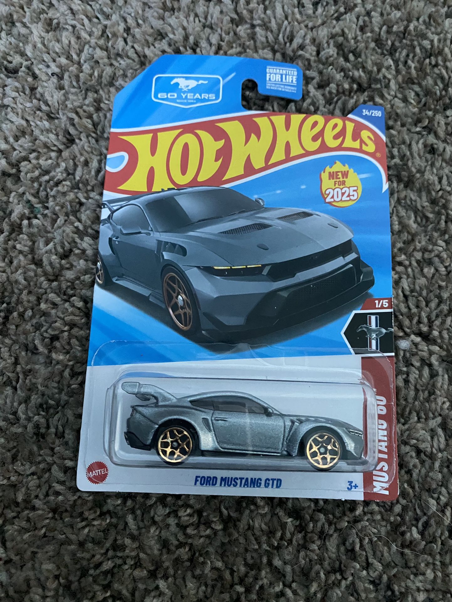 Hot Wheels 2025 Ford Mustang GTD