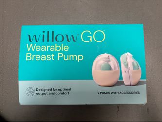 Willow Go Double Electric Wearable Breast Pump Set