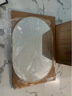 Gold mirror 36x24