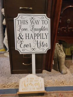 Wedding Signs Decor 10.00 For Lot Or 6.00 Each