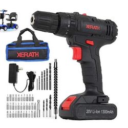 Arshin Mobility Scooter Maintenance,Cleaning Tools,20V(Black