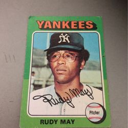 Rudy may signed