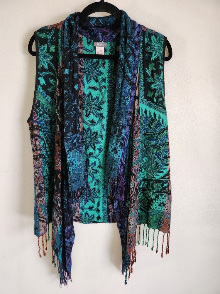 Anu Bohemian Vest Cardigan