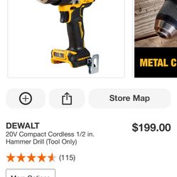 Hammer Drill/Driver DeWalt