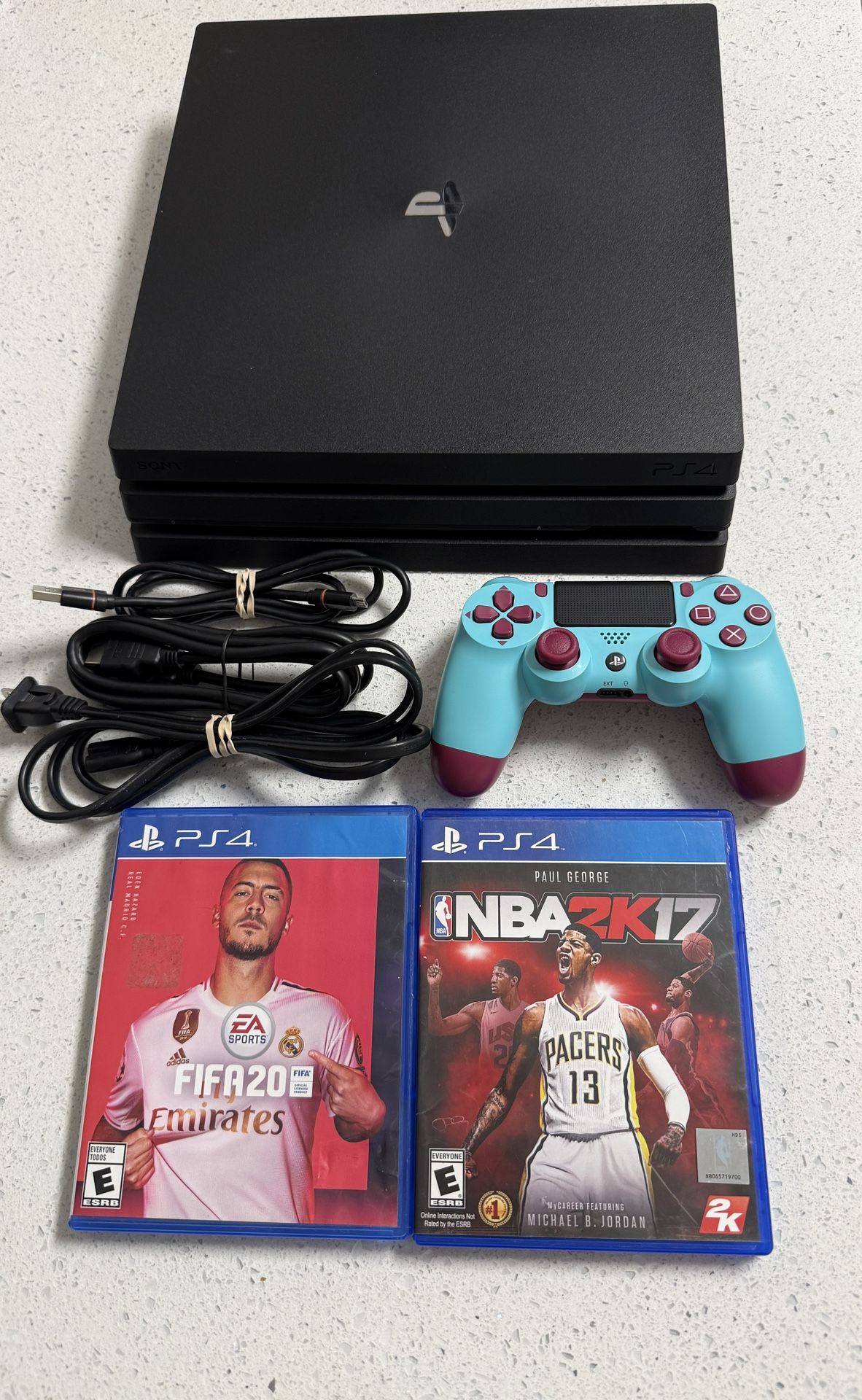 PS4 Pro Console With OEM Controller