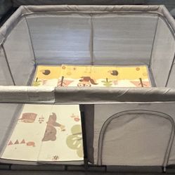 Baby Play Pen With Mat