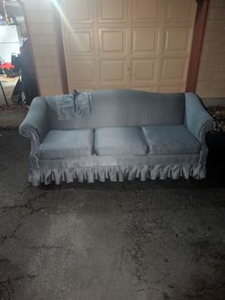 Olympic Blue Sofa