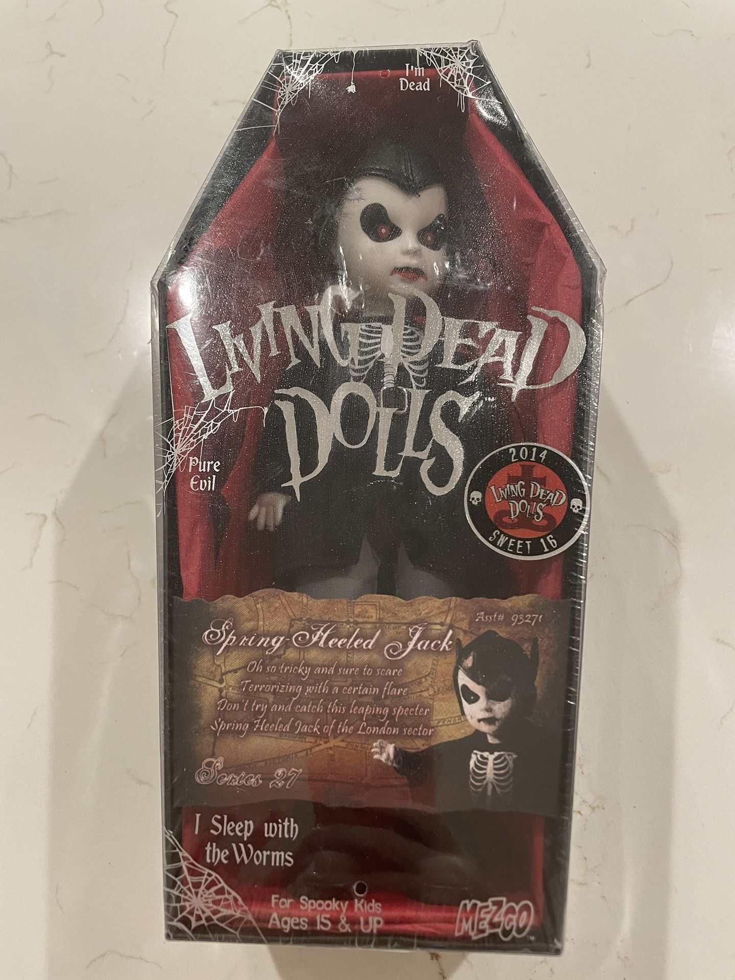 Mezco Toys Living Dead Dolls Series 27, Spring Heeled Jack
