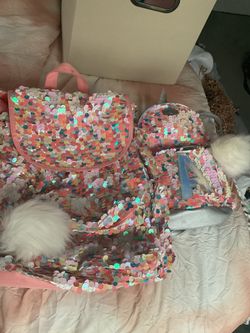Backpack And Mini Backpack For Little Girls