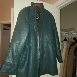 Winter Genuine Leather Jacket M SIZE