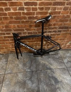 Specialized Bicycle Frame $250 With 2 Tires Shimano And Rims