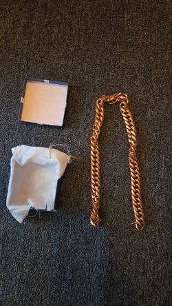 Rose gold chain