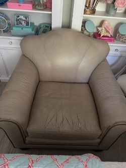 Free leather chair