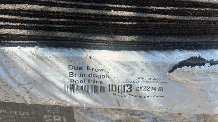 Dual Brown Roof Shingles