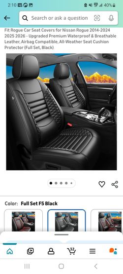 Premium Leather Set Covers For Nissan Rogue