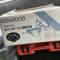 12 Inch Kenwood Subwofer