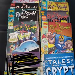 1990s Ren And Stimpy Comics And Tales From The Crypt 