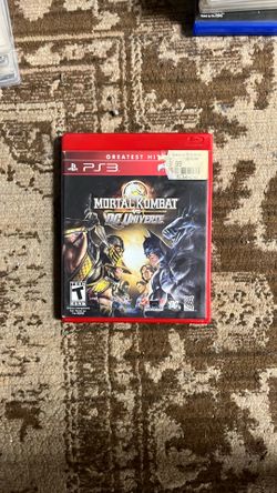 Mortal combat vs DC UNIVERSE PS3