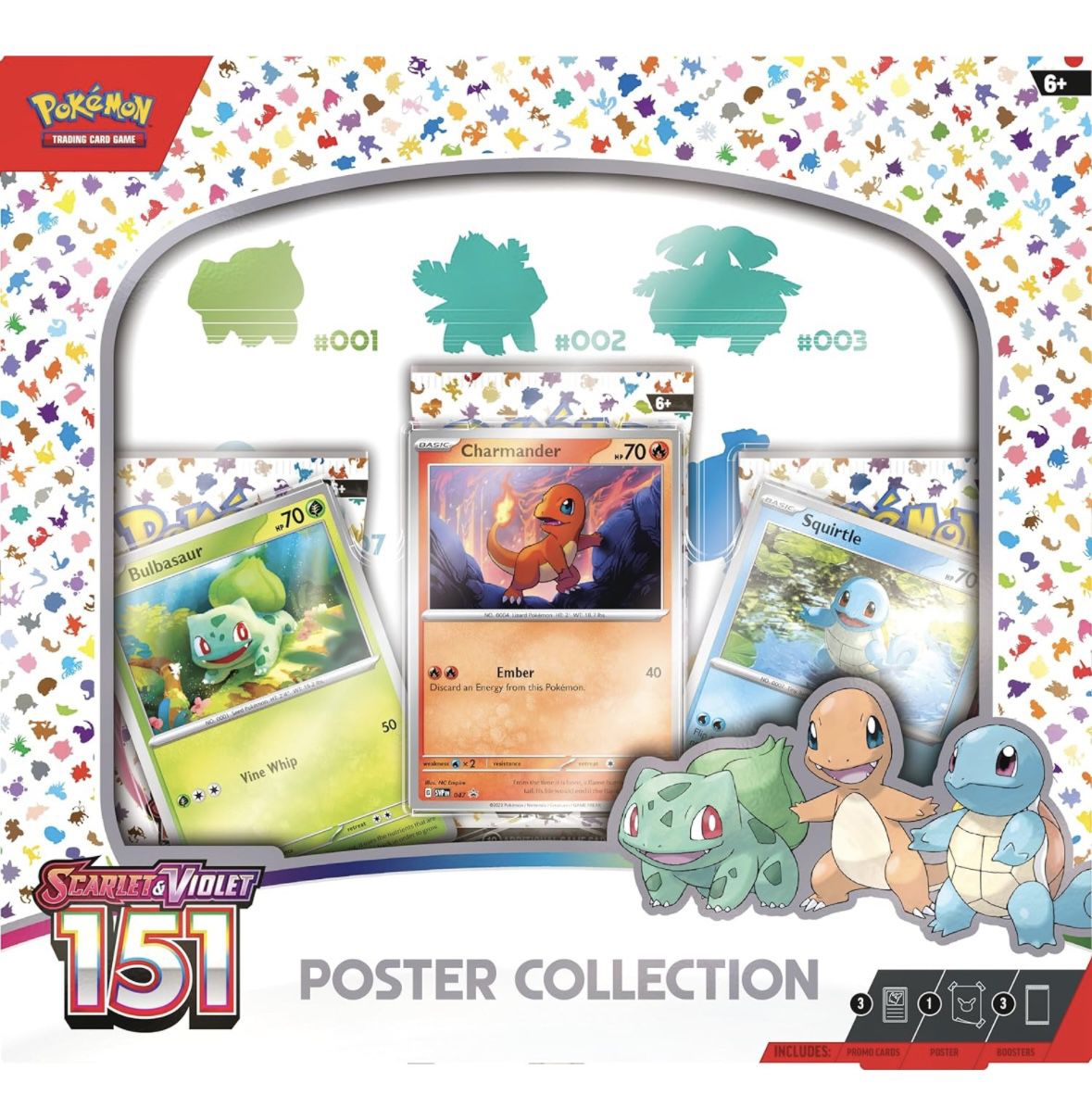 Pokemon 151 Poster Collection Box