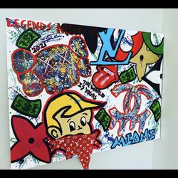 Custom Richie Rich Painting 1 Of 6  ( 3D EFFECT)