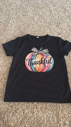 Kids black T-shirt