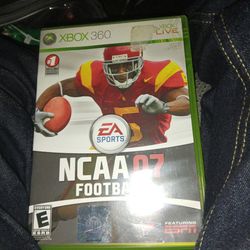 NCAA07 Football Xbox360 