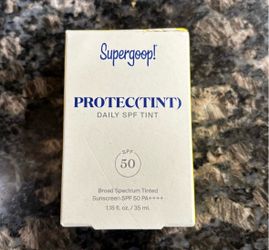 NEW SUPERGOOP PROTEC(TINT) DAILY SPF TINT IN 22W….$25!!