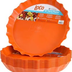 NEW Set of 5 LoCo 16" Seafood & Party Platters – Heavy Duty