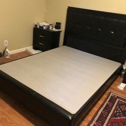 Queen Bed Frame, Headboard Footboard 