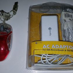 Older Apple G4 & ibook Charger & usb mouse