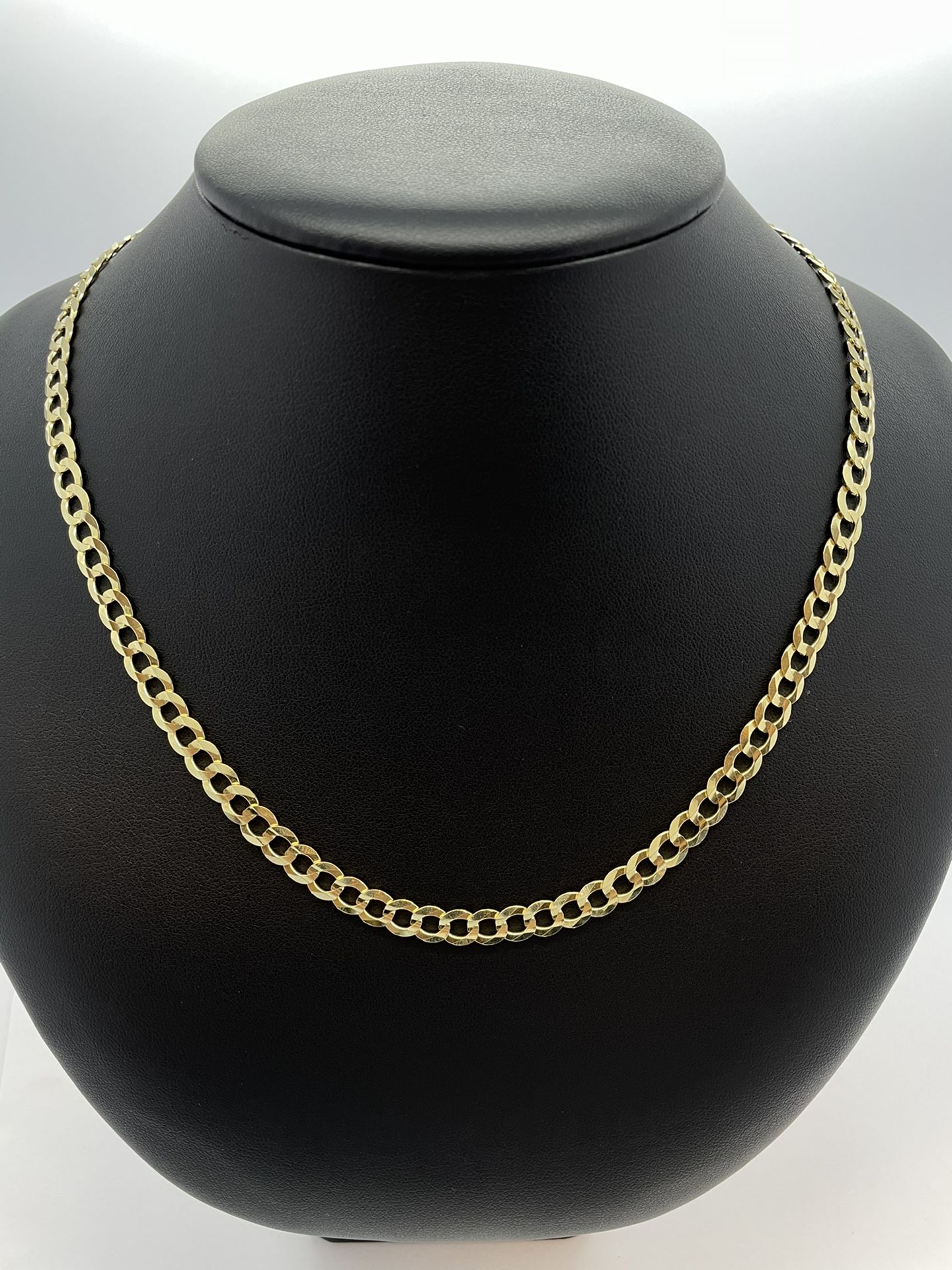 New 14K Solid Gold Cuban Chain
