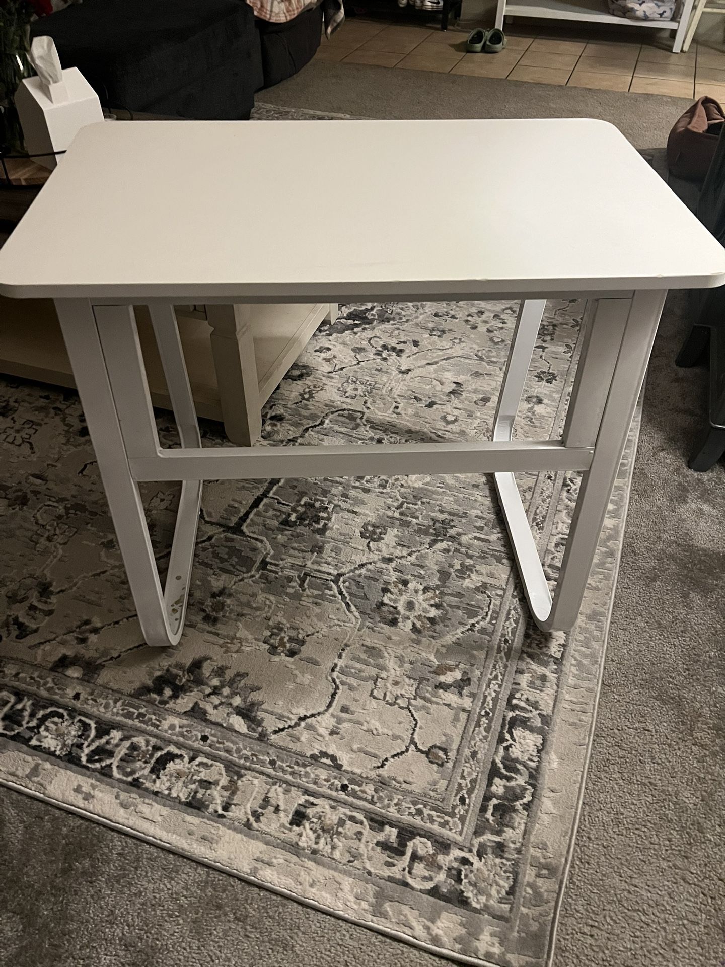 Small White Desk