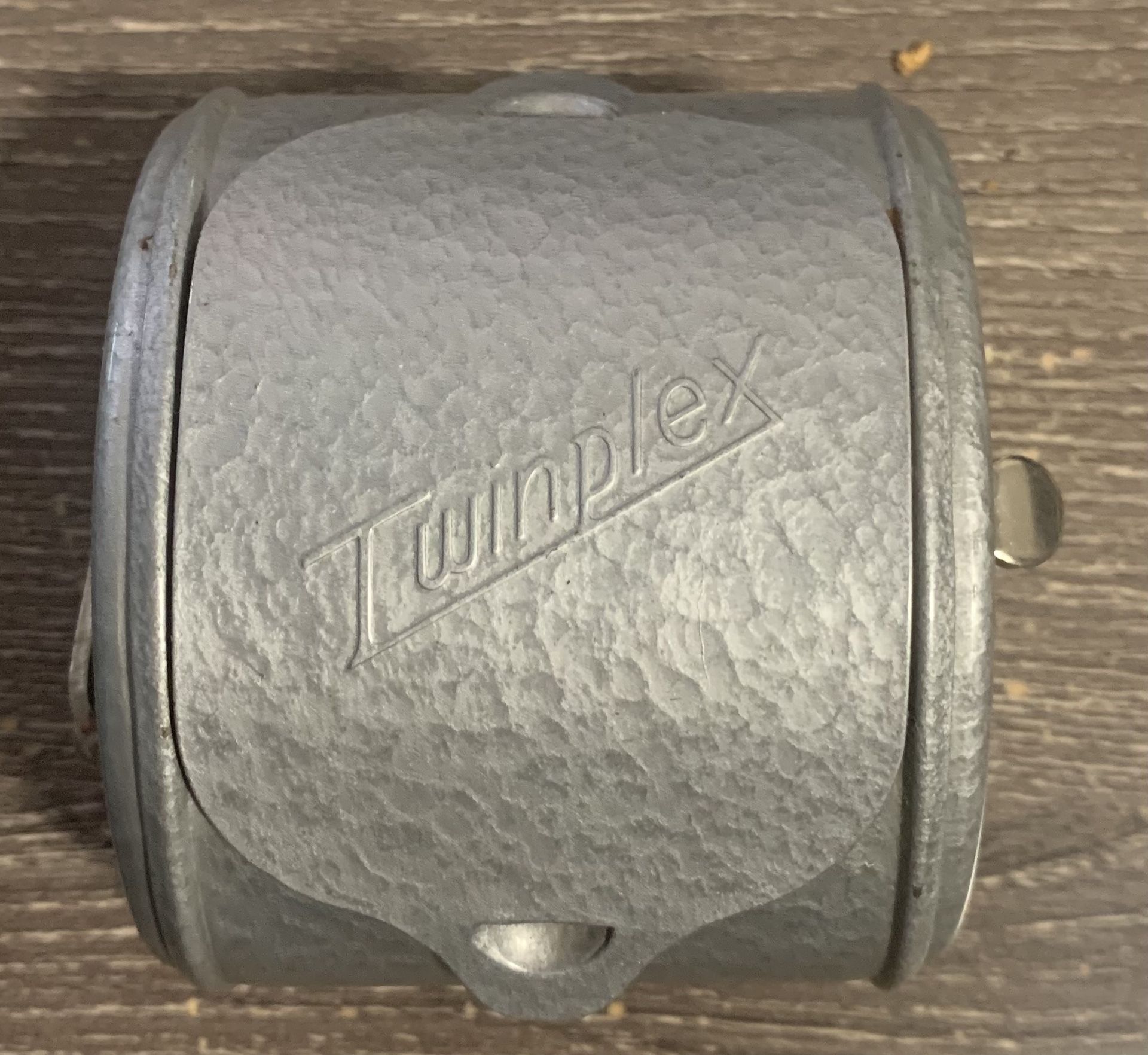 Twin plex Vintage 1940s Shave blade Sharpener