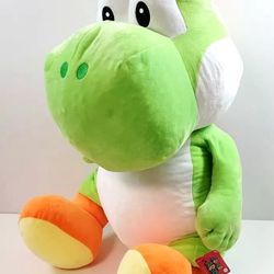 36” Jumbo Yoshi Plush - Super Mario Bros Nintendo Good Stuff 3FT