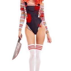 Sexy Halloween costume, Chucky doll NEW