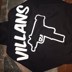 VILLANS Black hoodie