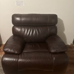 Beautiful Brown Recliner Good Condition