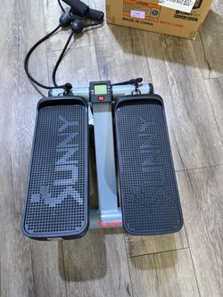 Sunny Health Mini Stepper with Resistance Bands