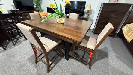 5 PC DINING TABLE
