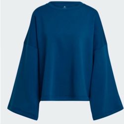 Adidas Studio Lounge Fleece Sweatshirt